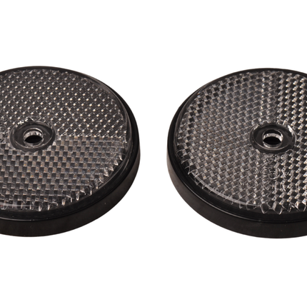 Cantonal Weißer Reflektor 60 mm Schraublöcher rund - 2 stück