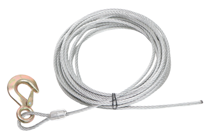 Cantonal Windenseil mit Haken (6 mm x 8,5 Meter)