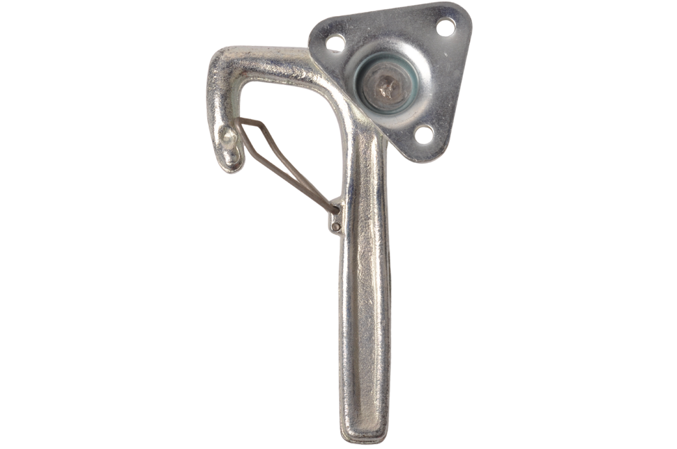 Cantonal Winkelhebelverschluss LINKS klein Typ 1 mit Feder (kleine Montageplatte)