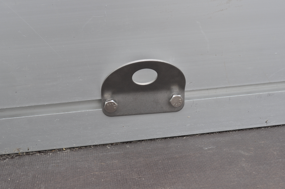 Cantonal Zurröse 90x74 mm - inklusive Gegenstück 90x18x6 mm - passend für Anssems Anhänger - Set von 4 Stück