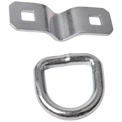 Cantonal Zurrpunkt / Zurröse - 2-teilig - 91x31 mm - Set von 4 Stück