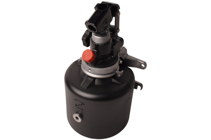 Chapel hydraulique Handpumpe - verzinkt - 4-Liter-Behälter für Kipper