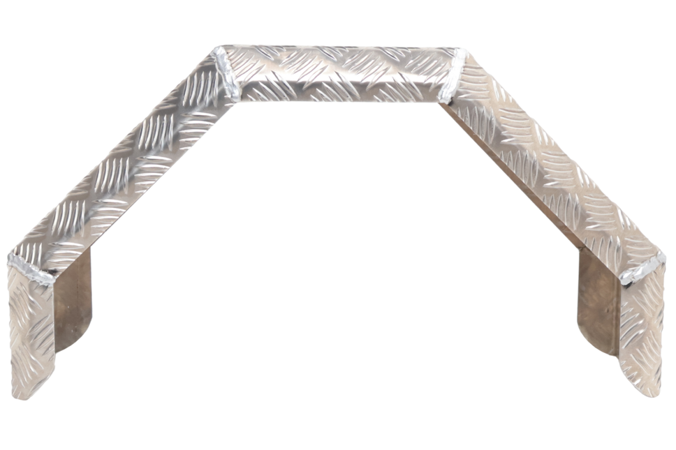 De Haan De Haan HMAQ 2066 12 Zoll - Aluminium Riffelblech Kotflügel