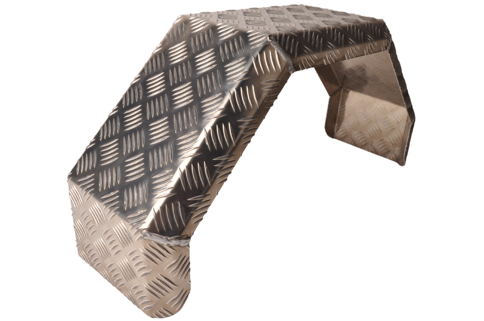 De Haan De Haan HMAQ 2275 - Aluminium-Riffelblech-Kotflügel