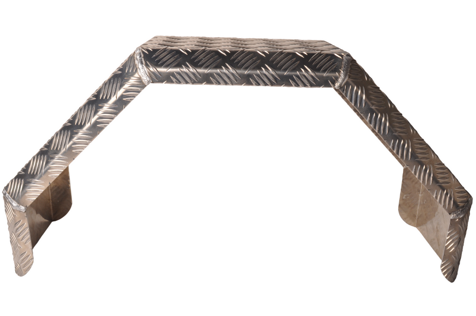 De Haan De Haan HMAQ 2480 - Aluminium-Riffelblech-Kotflügel