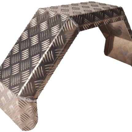 De Haan De Haan HMAQ 2680 - Aluminium Riffelblech Kotflügel 14/15 Zoll