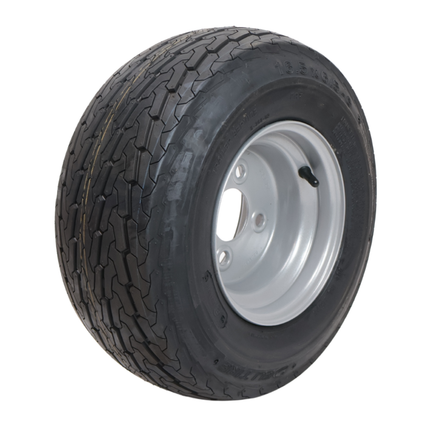 Deli Tire Komplettrad Anhänger - 16.5x6.50-8 - Lochkreis: 4x100 - Tragfähigkeit: 360 kg - Nabendurchmesser: 60 mm - 6PR