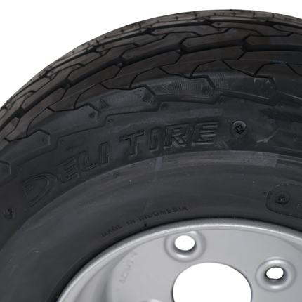 Deli Tire Komplettrad Anhänger - 16.5x6.50-8 - Lochkreis: 4x100 - Tragfähigkeit: 360 kg - Nabendurchmesser: 60 mm - 6PR