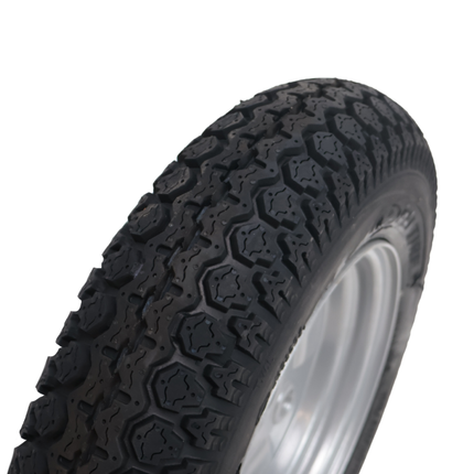Deli Tire Komplettrad Anhänger - 3.50-8 - Lochkreis: 4x100 - Tragfähigkeit: 170 kg - Nabendurchmesser: 60 mm - 4PR