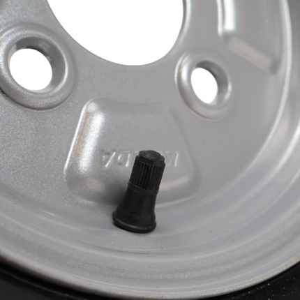 Deli Tire Komplettrad Anhänger - 3.50-8 - Lochkreis: 4x100 - Tragfähigkeit: 170 kg - Nabendurchmesser: 60 mm - 4PR