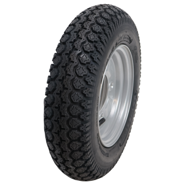 Deli Tire Komplettrad Anhänger - 3.50-8 - Lochkreis: 4x115 - Tragfähigkeit: 170 kg - Nabendurchmesser: 85 mm - 4PR