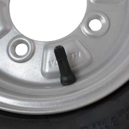 Deli Tire Komplettrad Anhänger - 3.50-8 - Lochkreis: 4x115 - Tragfähigkeit: 170 kg - Nabendurchmesser: 85 mm - 4PR