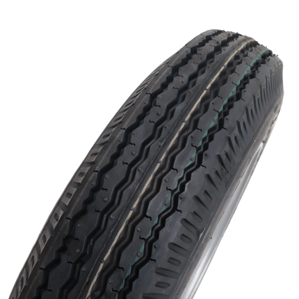 Deli Tire Komplettrad Anhänger - 4.00-10 - Lochkreis: 4x100 - Tragfähigkeit: 345 kg - Nabendurchmesser: 60 mm - 6PR