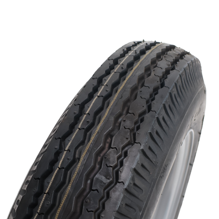 Deli Tire Komplettrad Anhänger - 4.00-10 - Lochkreis: 4x115 - Tragfähigkeit: 275 kg - Nabendurchmesser: 85 mm - 4PR