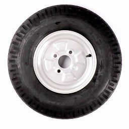 Deli Tire Komplettrad Anhänger - 5.20-10 - Lochkreis: 4x100 - Tragfähigkeit: 280 kg - Nabendurchmesser: 60 mm - 4PR
