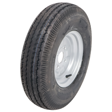 Deli Tire Komplettrad Anhänger - 5.20-10 - Lochkreis: 4x100 - Tragfähigkeit: 280 kg - Nabendurchmesser: 60 mm - 4PR