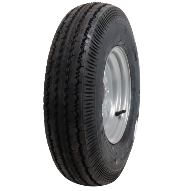 Deli Tire Komplettrad Anhänger - 5.20-10 - Lochkreis: 4x115 - Tragfähigkeit: 355 kg - Nabendurchmesser: 85 mm - 4PR