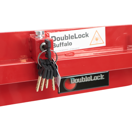 DoubleLock Buffalo Compact Radkralle - geeignet für 13, 14 und 15 Zoll Räder/Felgen - SCM geprüft