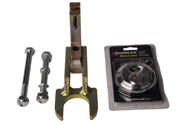 DoubleLock DoubleLock A60 Fixed Lock - Basiskupplungsschloss für ungebremste Kupplungen - 2x vertikal M12