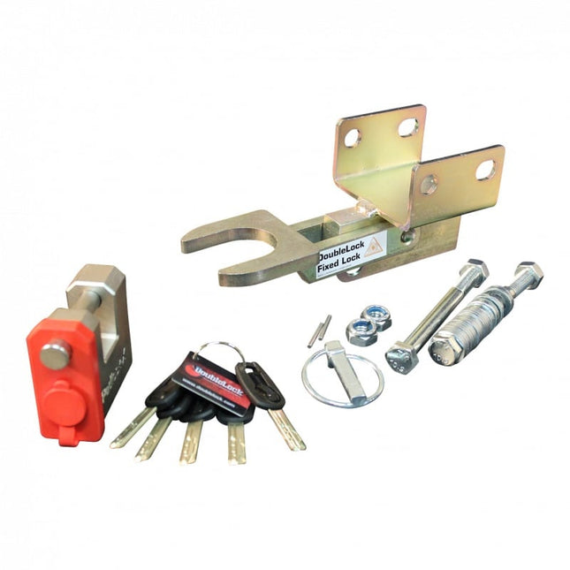 DoubleLock DoubleLock AK301 Fixed Lock - SCM-zertifiziertes, Anbau- Deichselschloss für den AL-KO AK301