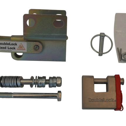 DoubleLock DoubleLock AK301 Fixed Lock - SCM-zertifiziertes, Anbau- Deichselschloss für den AL-KO AK301