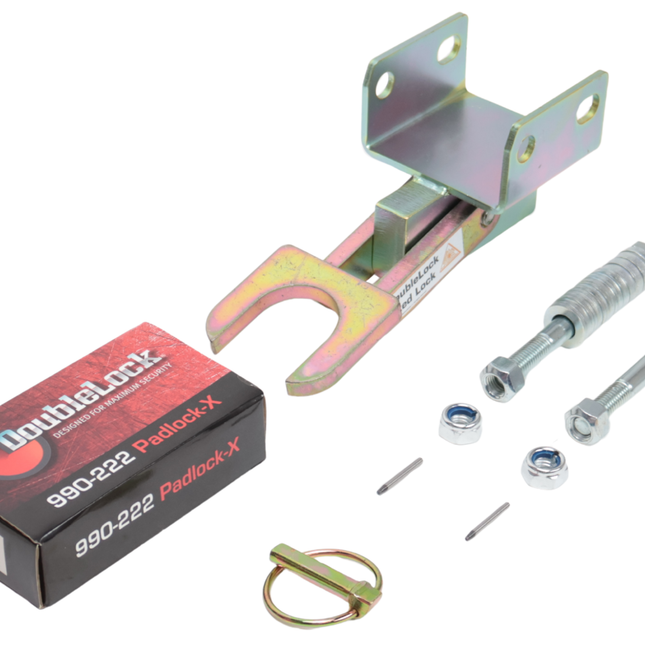 DoubleLock DoubleLock AK301 Fixed Lock - SCM-zertifiziertes, Anbau- Deichselschloss für den AL-KO AK301