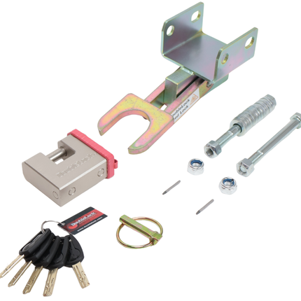 DoubleLock DoubleLock AK301 Fixed Lock - SCM-zertifiziertes, Anbau- Deichselschloss für den AL-KO AK301