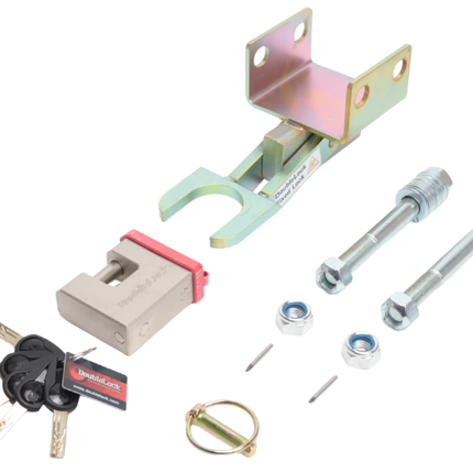DoubleLock DoubleLock AK351 Fixed Lock - SCM-geprüftes Unterbau-Deichselschloss für den AL-KO AK351