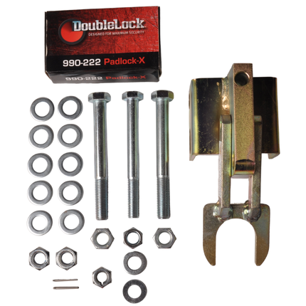 DoubleLock DoubleLock AKS3504 Fixed Lock - SCM-geprüftes unteres Deichselschloss für den AL-KO AKS3504