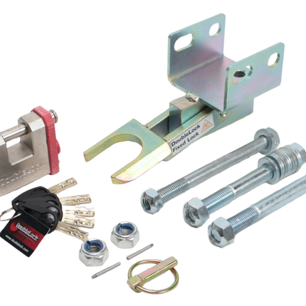 DoubleLock DoubleLock AKS3504 Fixed Lock - SCM-geprüftes unteres Deichselschloss für den AL-KO AKS3504