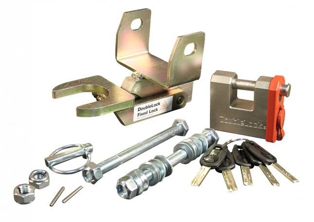 DoubleLock DoubleLock Avonride AV50 Fixed Lock - SCM zugelassenes unteres Deichselschloss für das Knott Avonride AV50