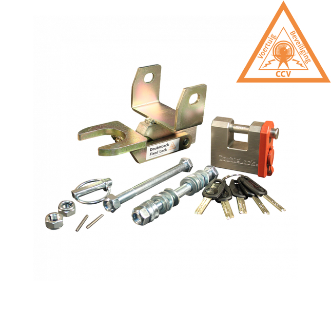 DoubleLock DoubleLock Avonride AV50 Fixed Lock - SCM zugelassenes unteres Deichselschloss für das Knott Avonride AV50