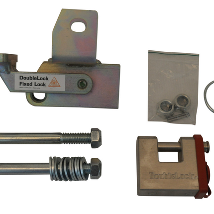 DoubleLock DoubleLock EM350 Fixed Lock - SCM-geprüftes Unterbau-Deichselschloss für gebremste Kupplungen