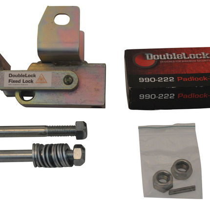 DoubleLock DoubleLock EM350 Fixed Lock - SCM-geprüftes Unterbau-Deichselschloss für gebremste Kupplungen
