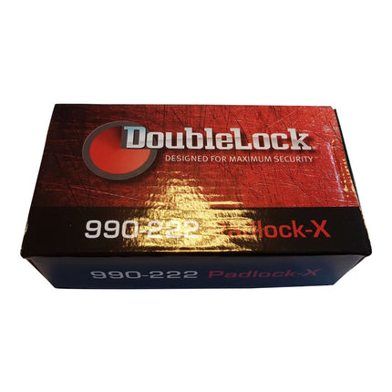 DoubleLock DoubleLock Padlock X - SCM-geprüft - verschiedene Anwendungen