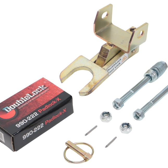 DoubleLock DoubleLock Typ C Fixed Lock - SCM-geprüftes Unterbau-Deichselschloss für gebremste Kupplungen