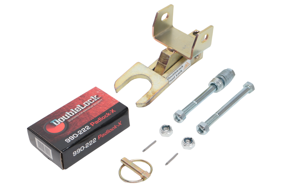 DoubleLock DoubleLock Typ C Fixed Lock - SCM-geprüftes Unterbau-Deichselschloss für gebremste Kupplungen