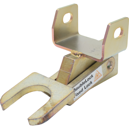 DoubleLock DoubleLock Typ C Fixed Lock - SCM-geprüftes Unterbau-Deichselschloss für gebremste Kupplungen