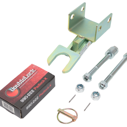 DoubleLock DoubleLock WAK35 Fixed Lock - SCM-geprüftes Unterbau-Deichselschloss für gebremste Kupplungen