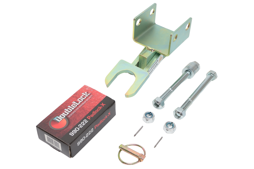 DoubleLock DoubleLock WAK35 Fixed Lock - SCM-geprüftes Unterbau-Deichselschloss für gebremste Kupplungen