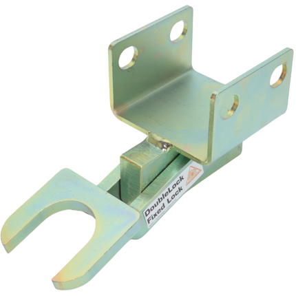 DoubleLock DoubleLock WAK35 Fixed Lock - SCM-geprüftes Unterbau-Deichselschloss für gebremste Kupplungen