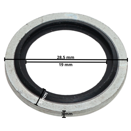 Eduard Bonded Dichtring - 28,5 × 5 × 3 mm