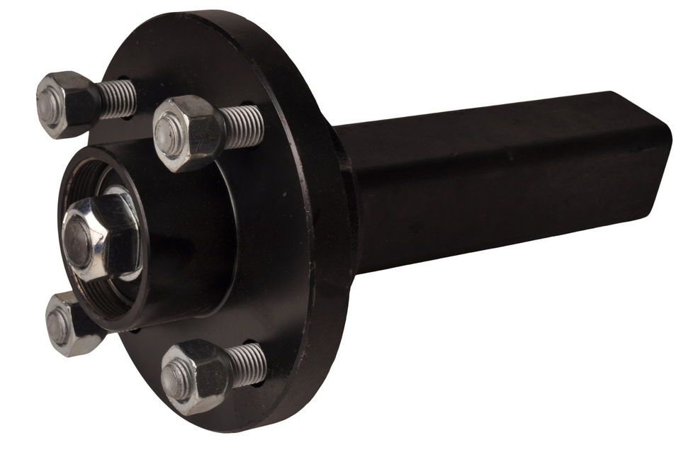 FAD Ungebremste Radnabe mit Achsstummel - 4x100 - Achsstummel 40x150 mm - für hohe Geschwindigkeiten