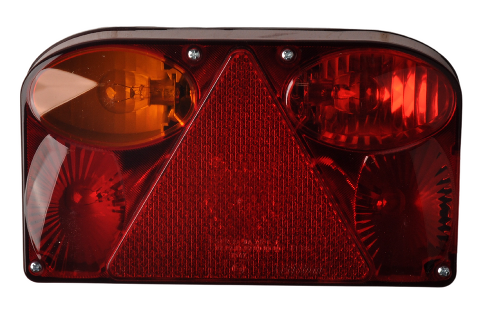 Fristom Anhänger Rückleuchte - Fristom FT-088 - links - 240x138x56 mm - Glühlampe - inklusive Nebelschlussleuchte