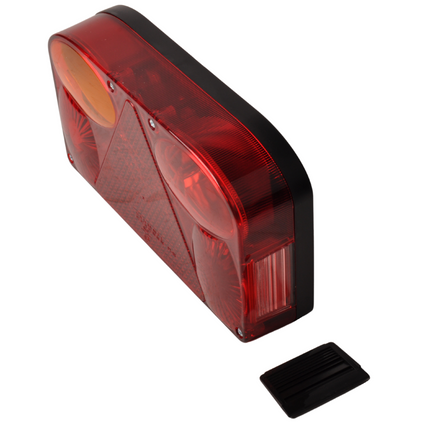 Fristom Anhänger Rückleuchte - Fristom FT-088 - links - 240x138x56 mm - Glühlampe - inklusive Nebelschlussleuchte