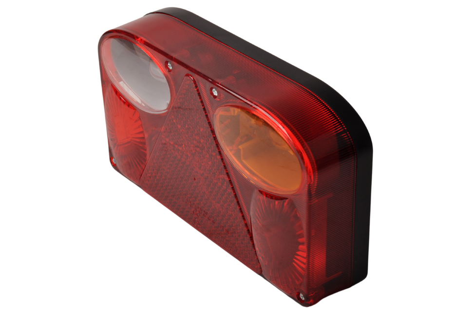 Fristom Anhänger Rückleuchte - Fristom FT-088 - rechts - 240x138x56 mm - Glühlampe - inklusive Rückfahrleuchte