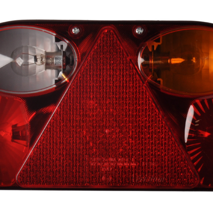 Fristom Anhänger Rückleuchte - Fristom FT-088 - rechts - 240x138x56 mm - Glühlampe - inklusive Rückfahrleuchte