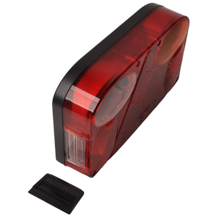 Fristom Anhänger Rückleuchte - Fristom FT-088 - rechts - 240x138x56 mm - Glühlampe - inklusive Rückfahrleuchte