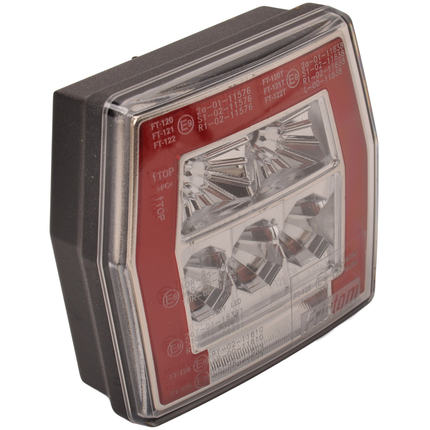 Fristom Anhänger Rückleuchte - Fristom FT-120 LED - links/rechts - 99,5x93x39,5 mm