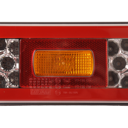 Fristom Anhänger Rückleuchte - Fristom FT-130 LED - links - 220x110x50,5 mm - inklusive Nebelschlussleuchte